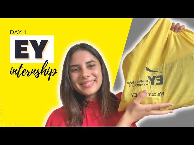 EY Summer Internship Vlog | Day 1