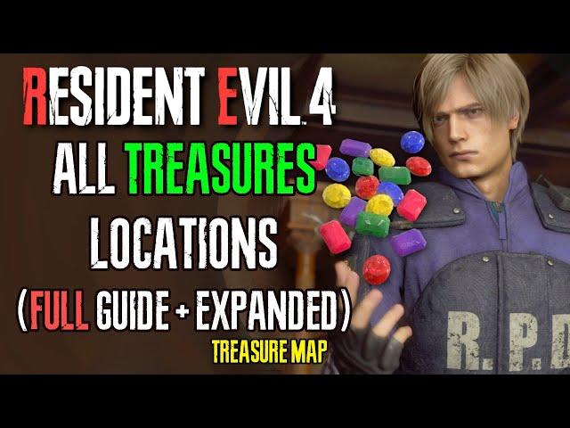 RESIDENT EVIL 4 REMAKE ALL TREASURE LOCATIONS GUIDE