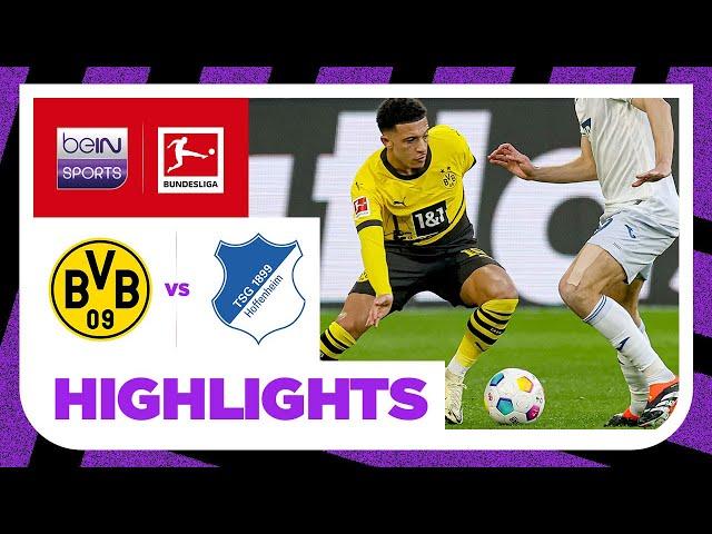 Borussia Dortmund v Hoffenheim | Bundesliga 23/24 Match Highlights