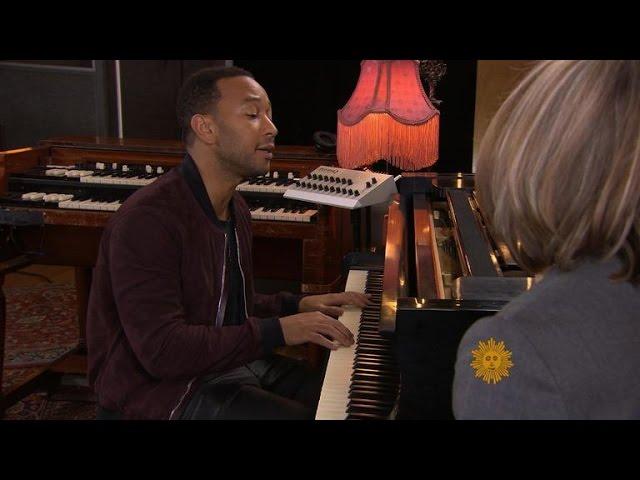 John Legend performs "Amazing Grace"