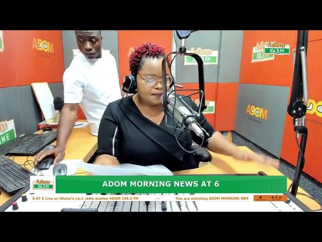 Adom Morning News At 6 on Adom 106.3 FM (01-10-24)