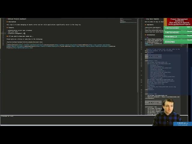 En/Ru Chat & Code - Laravel & VueJs - Management Dashboard