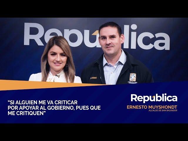 #República | “Si alguien me va a criticar por apoyar al Gobierno, pues que me critiquen”