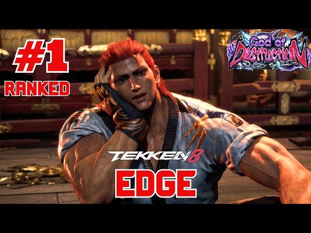 Tekken 8 Number 1 Hwoarang Player (EDGE) | Tekken 8 High Level Gameplay