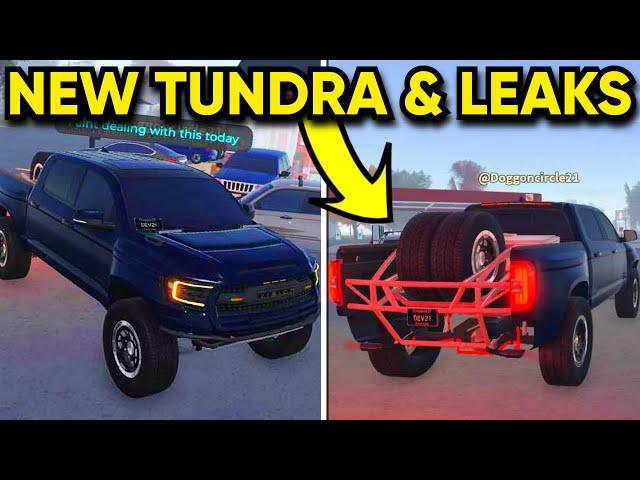 *NEW* LIMITED TUNDRA & UPDATE LEAKS IN GREENVILLE!