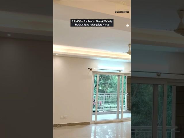 3 BHK Flat for Rent at Mantri Webcity - Hennur Road - Bangalore North