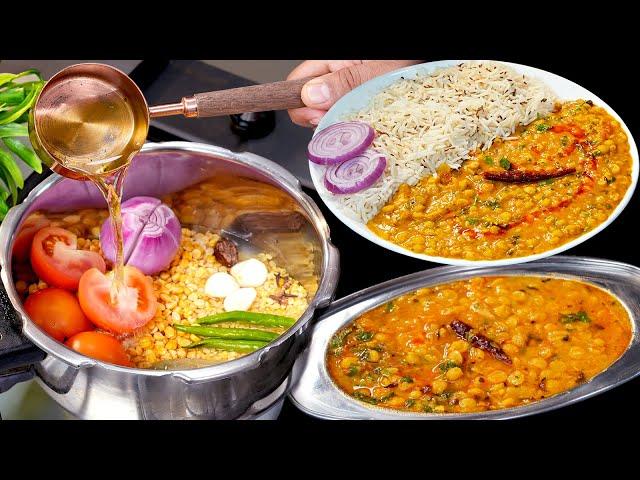 दाल बनाने का ये तरीका देख लिया तो ज़िन्दगी भर याद रहेगा | DAL FRY TADKA -  चना दाल मसाला