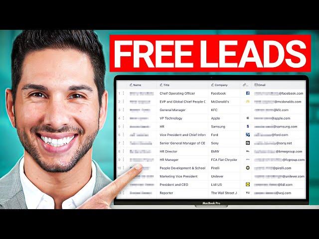 How To Get FREE Unlimited B2B Leads Now