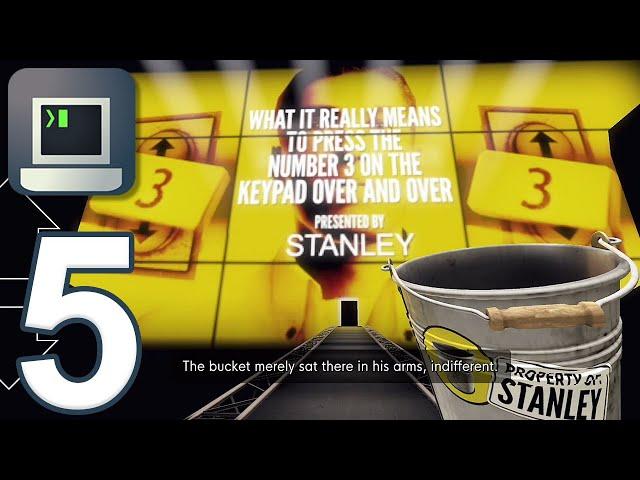 The Stanley Parable: Ultra Deluxe Mobile - Gameplay Walkthrough Part 5 - The End (iOS)