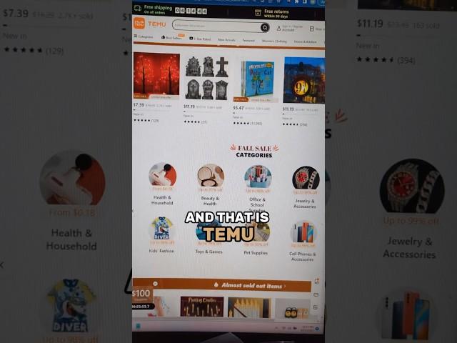 Finding trending products just got a whole lot easier  #ecommerce #sidehustle #entrepreneur #temu