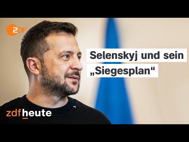 Ende im Russland-Ukraine-Krieg? Was hinter Selenskyjs "Siegesplan" steckt | Berlin direkt