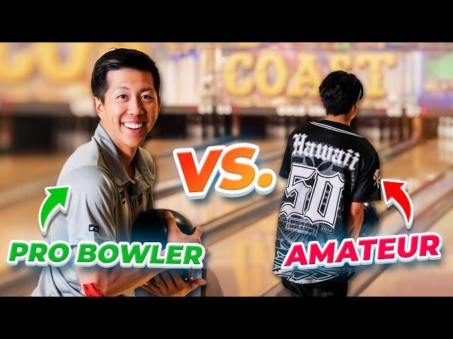 Beat Me At Bowling, Win A FREE Bowling Ball! (PRO VS AMATEUR)