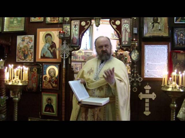 ORTHODOX Fr Basil Willow -  Christ not science gives us True knowledge  - 13 Jan 2013