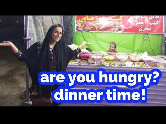 How to eat falafel and samosa? -فلافل بوشهری - bushehr