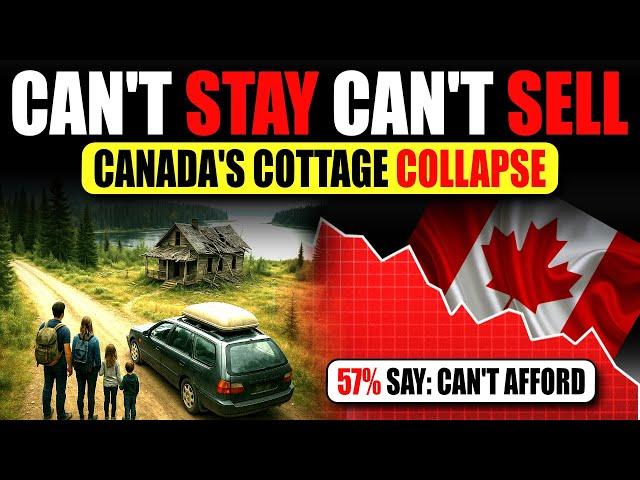 CAN’T STAY, CAN’T SELL - Canada’s Cottage Collapse (2025 Real Estate Crisis)