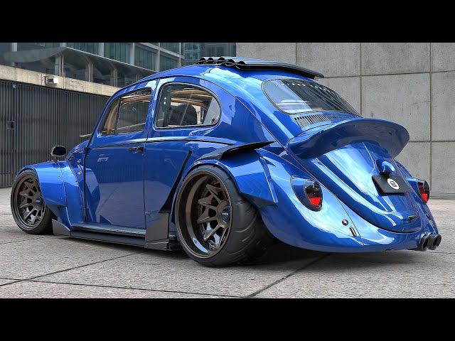 Volkswagen Fusca/Beetle- RWB com Rodas Rotiform CVT