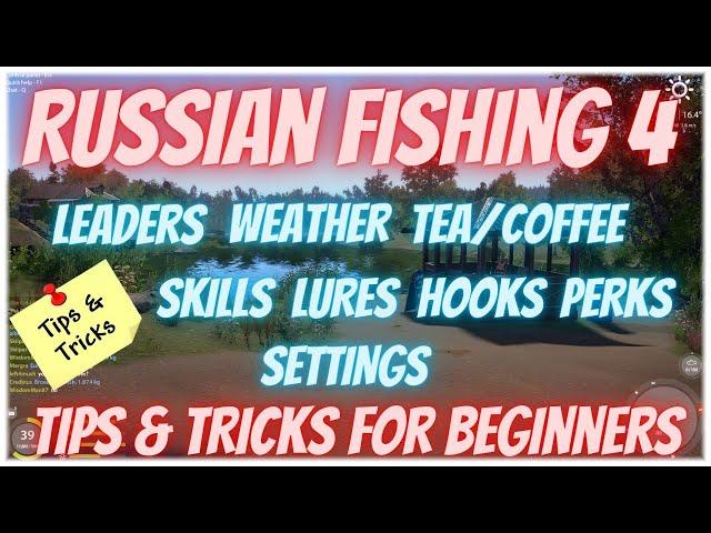 Russian Fishing 4 Tips & Tricks for Beginners