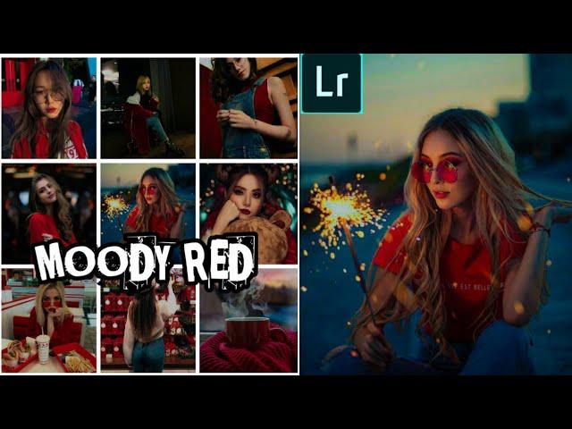 Lightroom Mobile Presets Free Dng - Moody Red Presets | Dark Red Preset