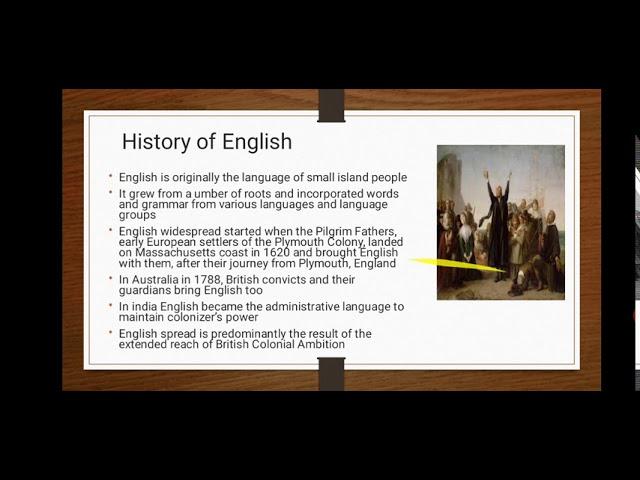 History of Languages as Lingua Franca