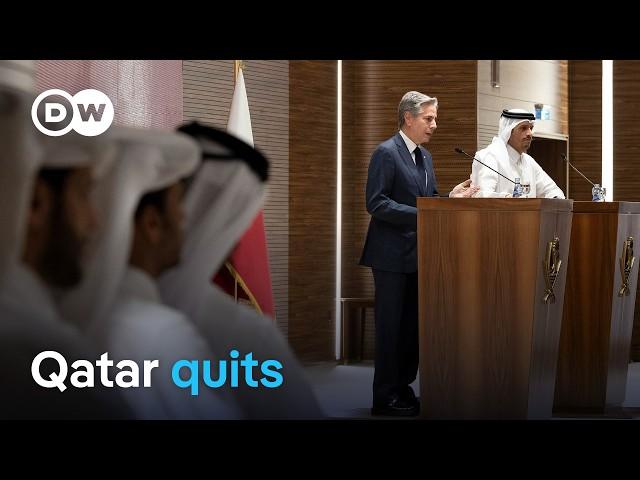 What Qatar's suspension of role in truce talks means for the war in Gaza | DW News