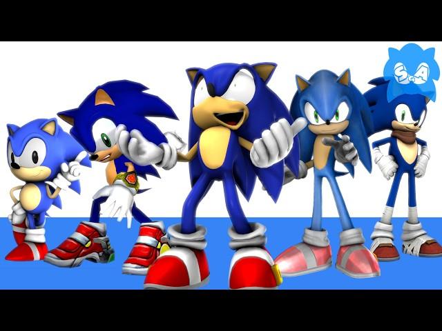 SGA: Basically Every Sonic Game Be Like [GMOD]