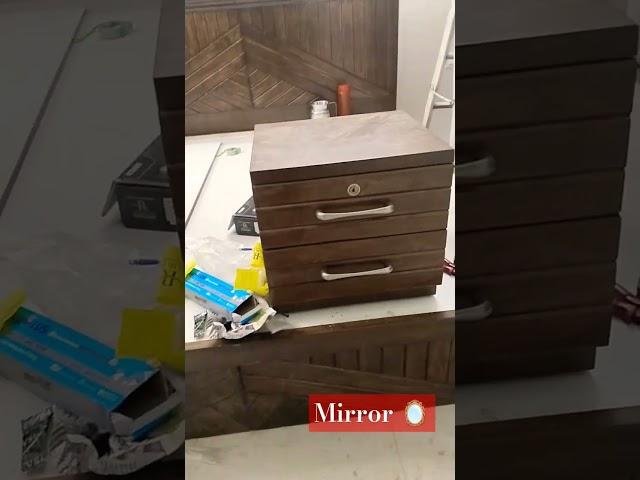 How to press mirror 🪞 technical furniture