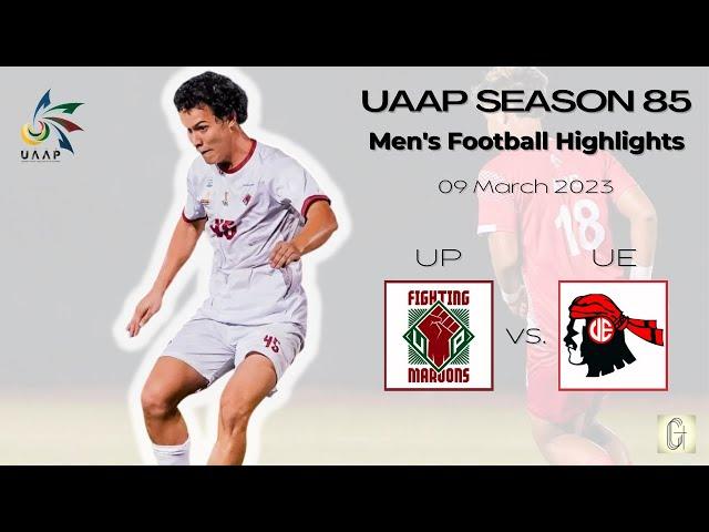 UAAP Men's Football Highlights [Season 85 Round 1] - UP vs UE