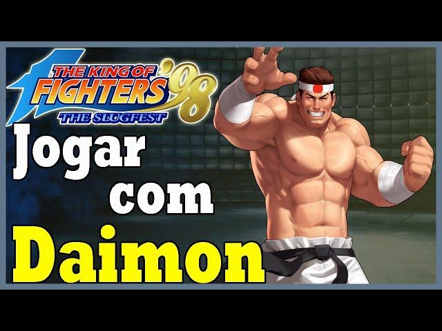 Aprenda os golpes do Goro Daimon no The King of Fighters 98