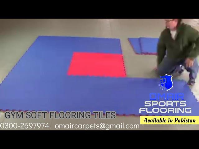 Soft Flooring Interlocking Gym Tiles