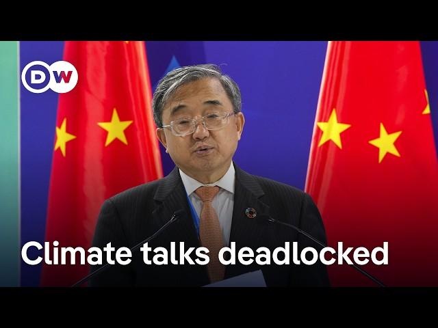 Climate finance targets: No agreement in sight on who needs to contribute and how much | DW News