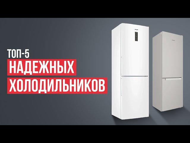 ТОП-5 Надежных холодильников от 25 000 рублей! Лучшие холодильники в 2024 году.