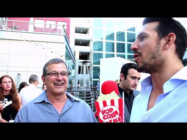 Nick Mardi chats with Allen Covert at Father of the Year premiere!