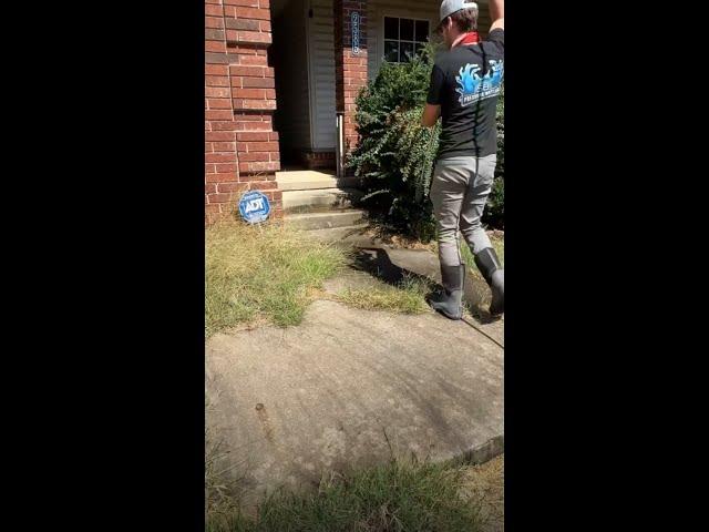 this needs to be in the before and after hall of fame #pressurewashing #powerwashing #satisfying