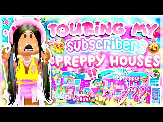 TOURING MY SUBSCRIBERS PREPPY HOUSES! *CRAZY TOURS* 