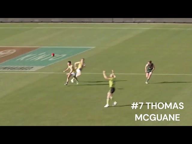 Thomas McGuane Highlights v Tasmania Devils (Coates Talent League Round 15)