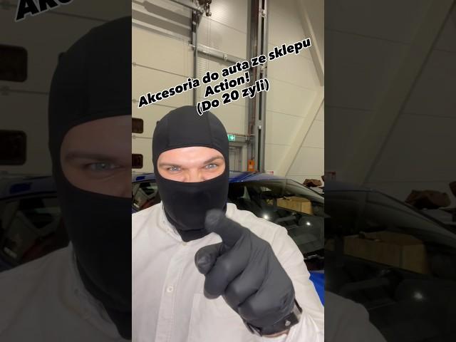 Akcesoria do auta ze sklepu Action (Do 20 zyli) Follow IG Shinebandits #detailing #short #shorts