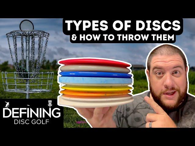 Disc Golf Disc Types & How to Throw Them | Defining Disc Golf #2