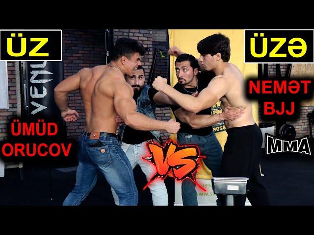 16 YAŞLI ÜMÜD VS NEMƏT BJJ ÜZ-ÜZƏ !!! (QALMAQAL)