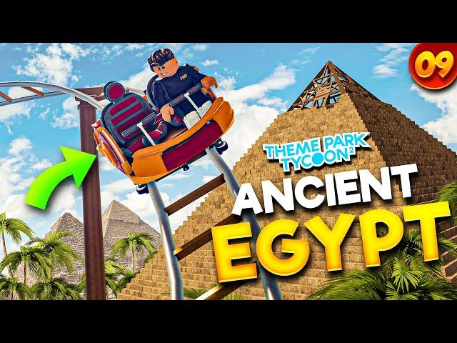 I Built a BRAND New EGYPT Area! | Realm of Rides • #9