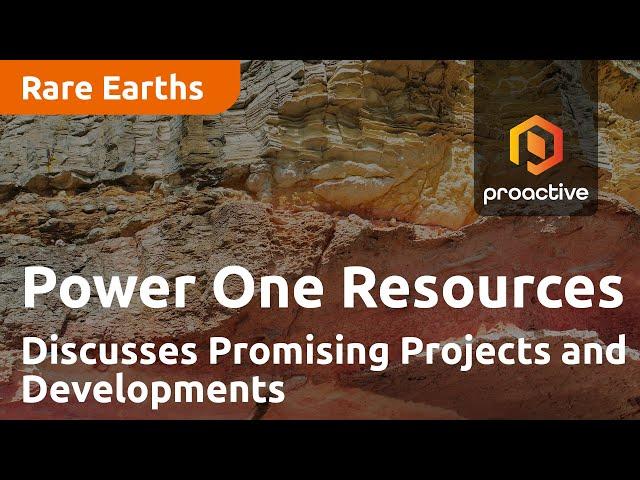 Power One Resources Corp CEO Discusses Promising Projects and Developments in Exclusive Interview