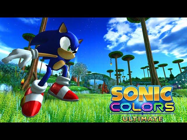 Sonic Colors: Ultimate - Planet Wisp Act 1 - 4K HD 60Fps