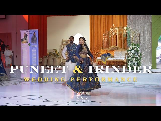 INSANE Wedding Dance Performance | Puneet Weds Irinder | Bhangra | Bollywood | Hip Hop |