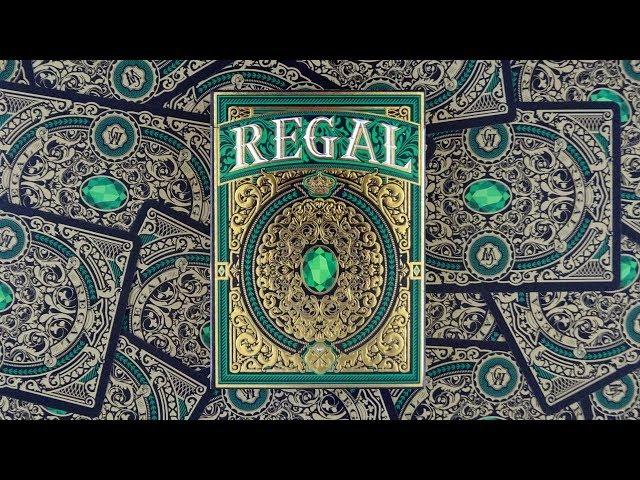 Regal Green Playing Cards by Gamblers Warehouse | Deck Review -Display