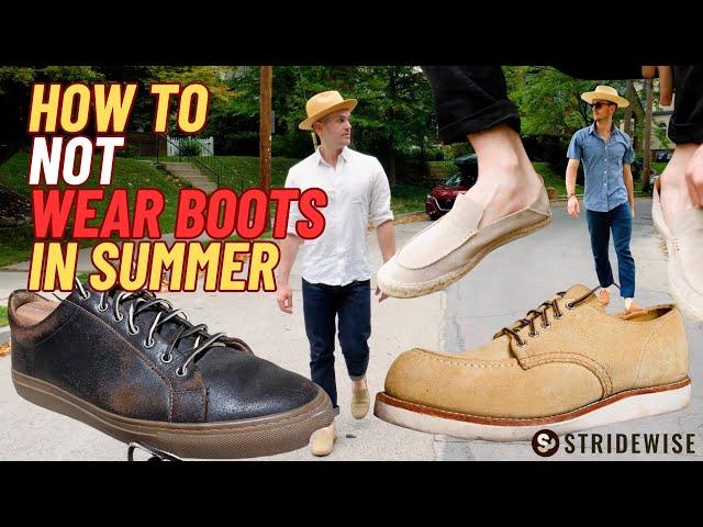 8 Summer Shoes for Boot Guys