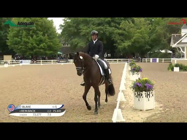 David Blake & Delilah | USEF Developing Horse Prix St Georges Test | U.S. Festival of Champions