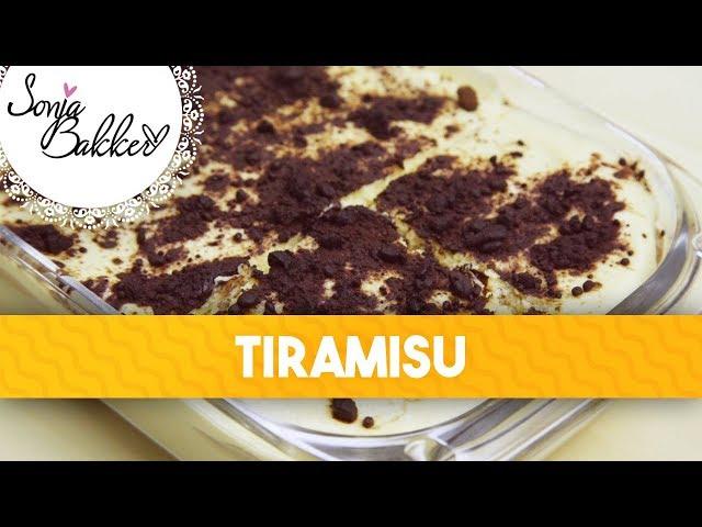 TIRAMISU | Sonja Bakker recept