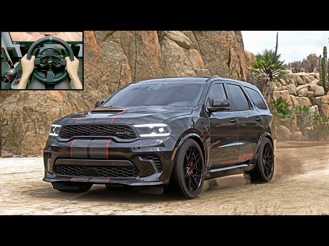 1000HP Dodge Durango SRT Hellcat - Forza Horizon 5 | Thrustmaster T300RS gameplay