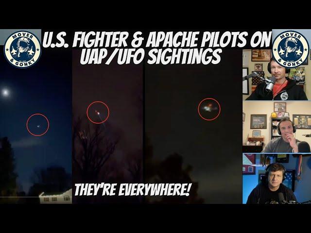 Fighter and Apache Pilots React to UAP/UFO Sightings