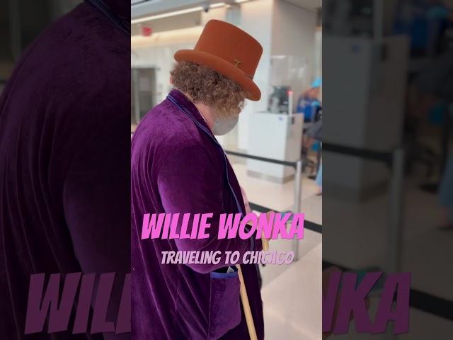Middle, aged Willy, Wonka travels commercial, who knew?