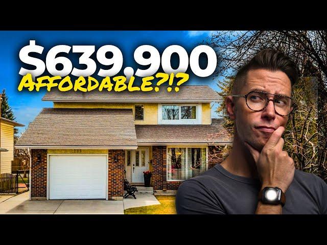 Tour A $639,900 Affordable FAMILY Home on a HUGE Lot in Calgary!